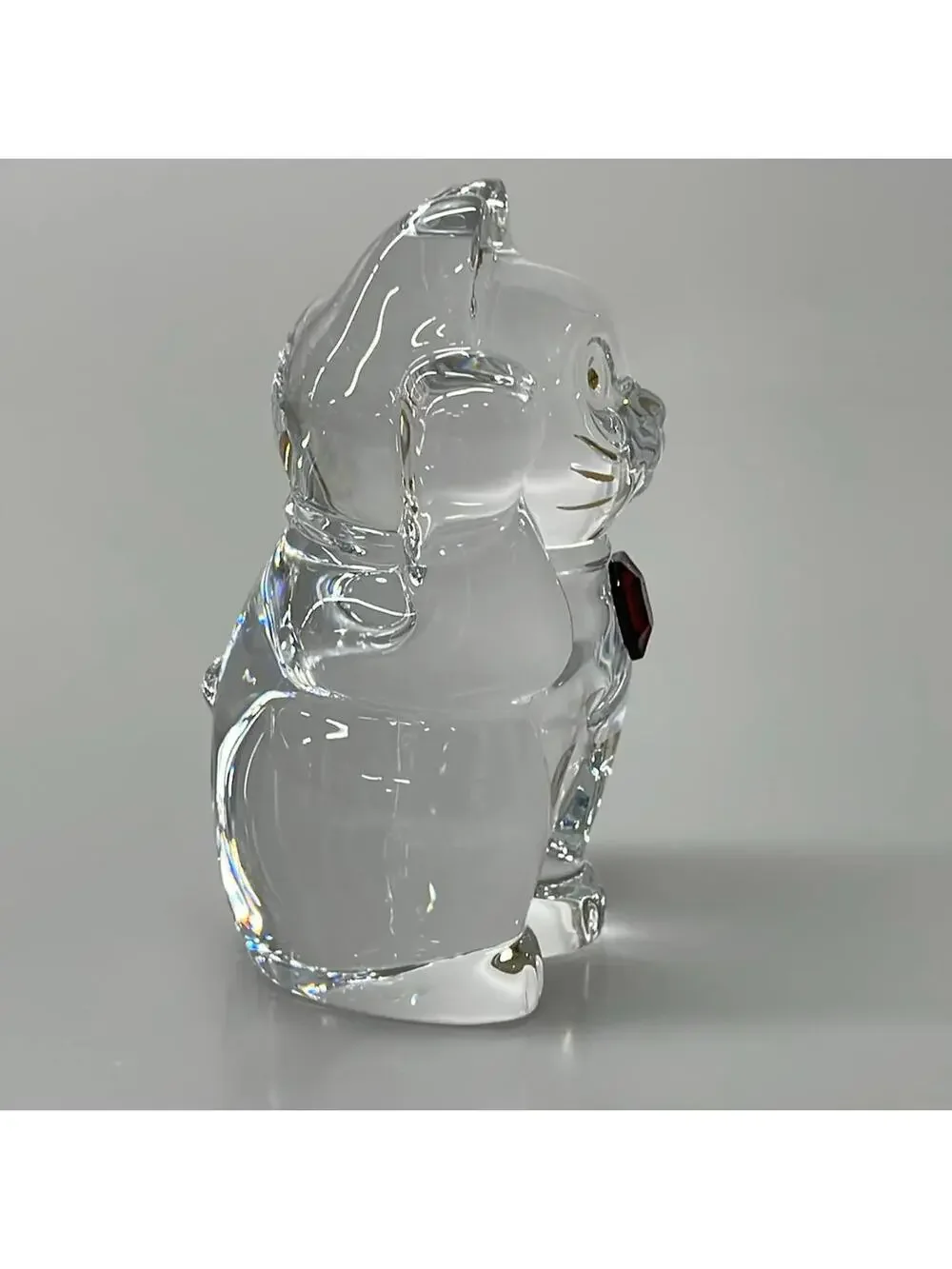 Baccarat Clear Gold Red Crystal Glass #278533B65B